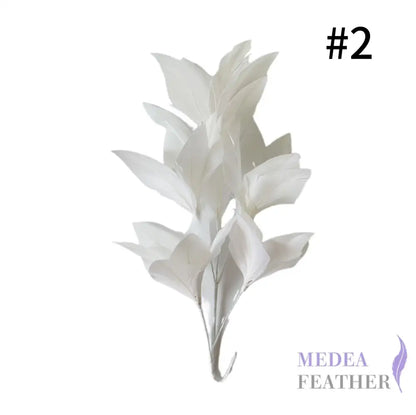 Goose Feather Flower Mount DS260527 - #02 white