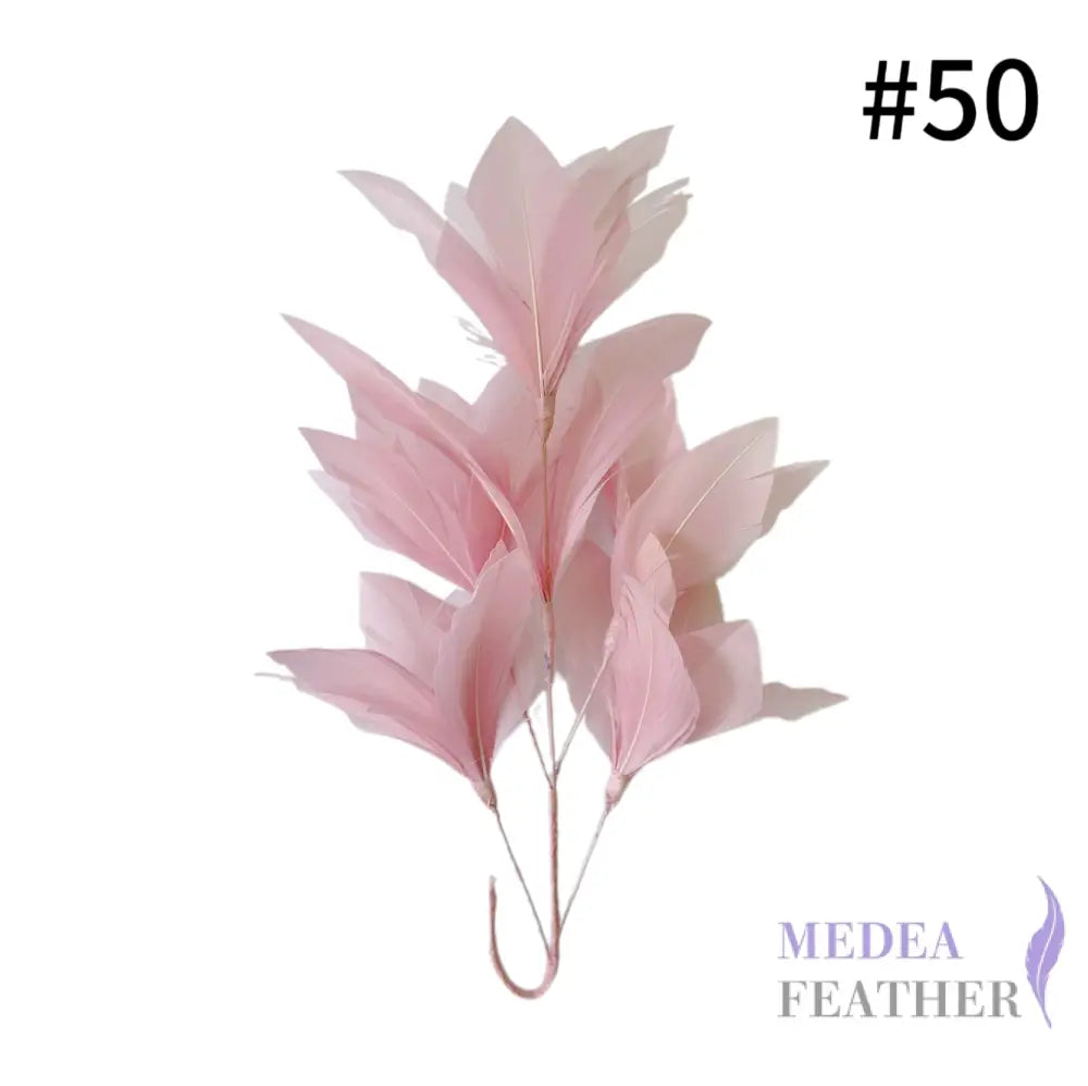 Goose Feather Flower Mount DS260527 - #50 light pink