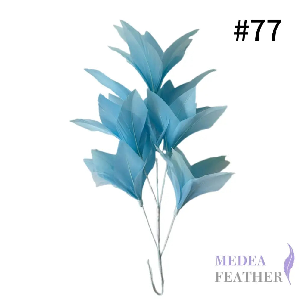 Goose Feather Flower Mount DS260527 - #77 sky blue