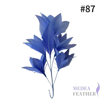 Goose Feather Flower Mount DS260527 - #87 cornflower blue