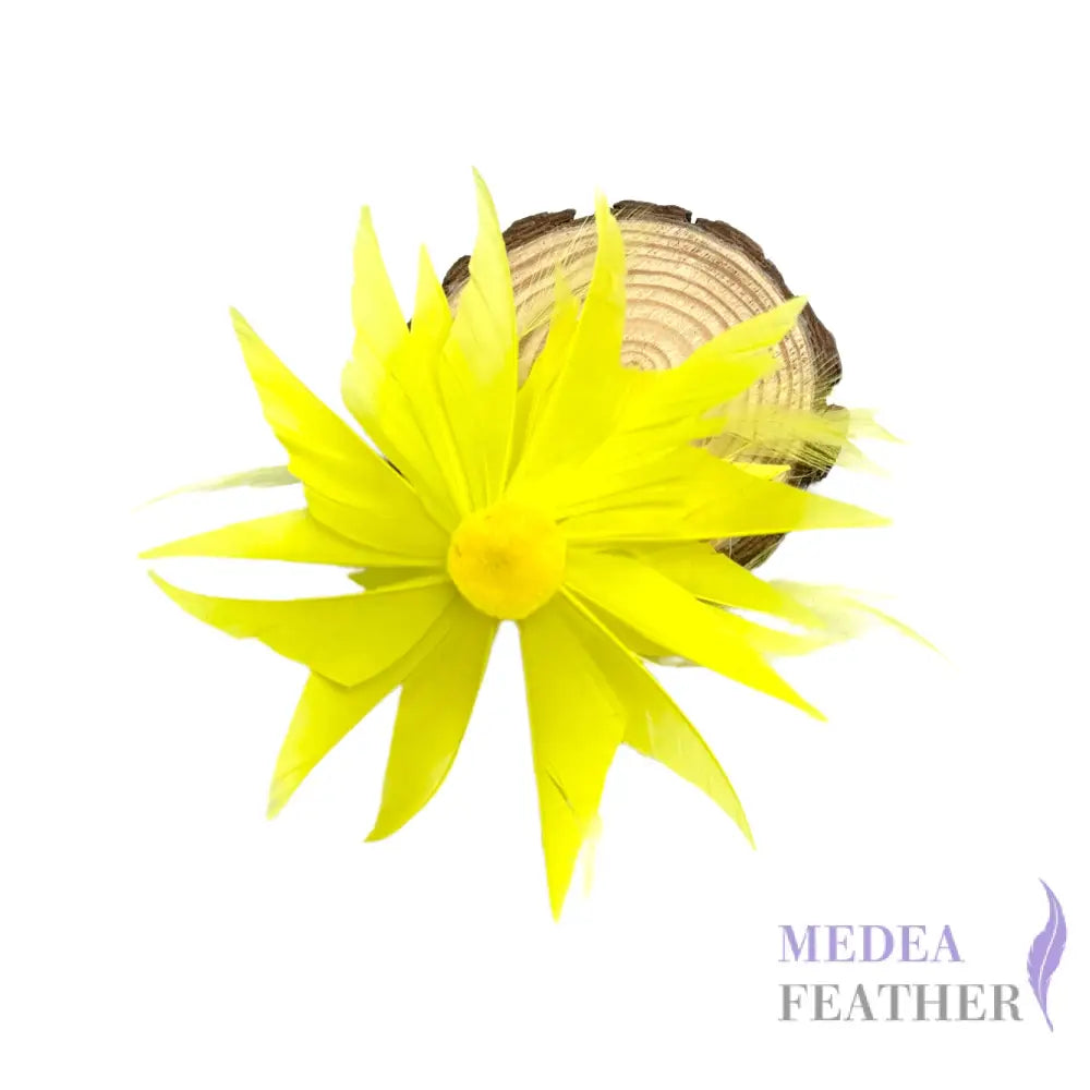 Goose Hackle Feather Flower 14cm FM616