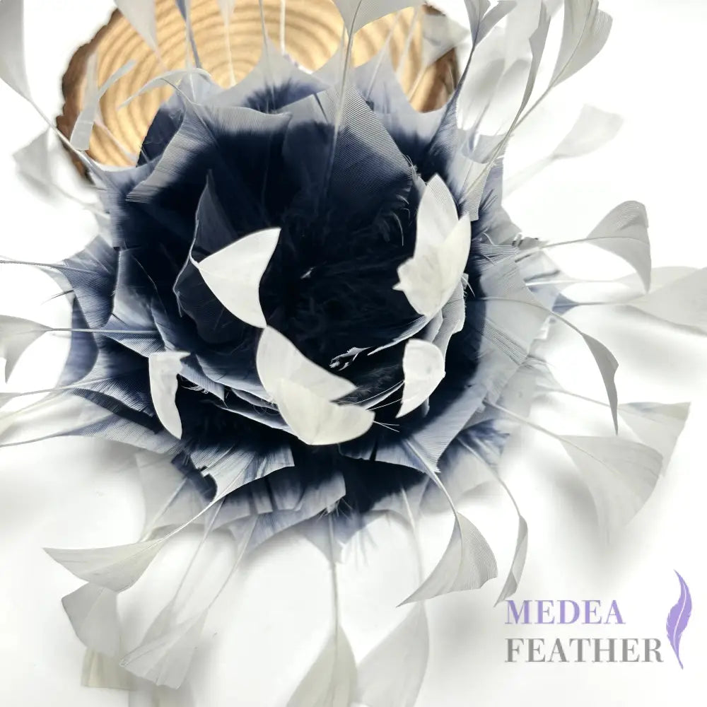 Gradient Art Goose Feather Mount