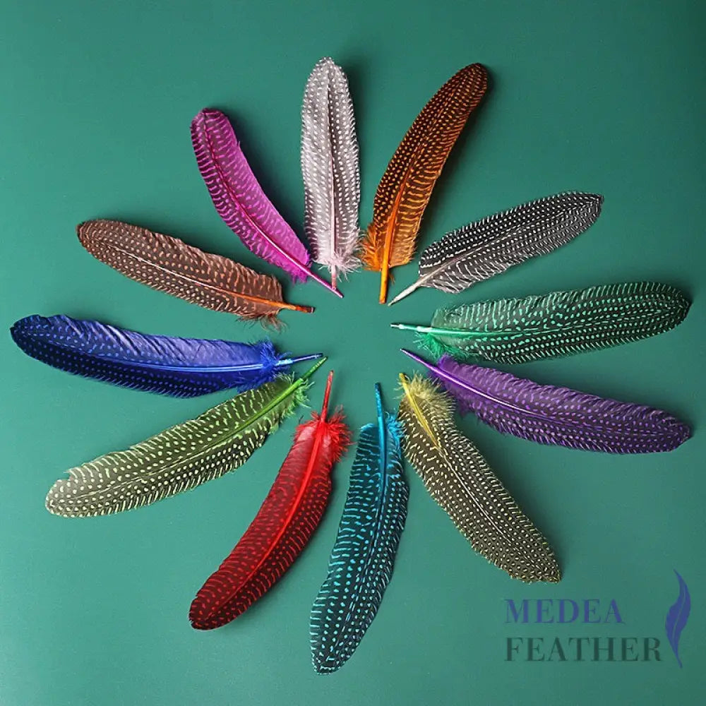 Guinea Fowl Feather (1 pack=10 pieces)