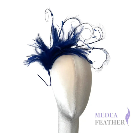 Hackle and Burnt Curled Ringneck Pheasant Feather Mount DS251127B Custom - Please add text below