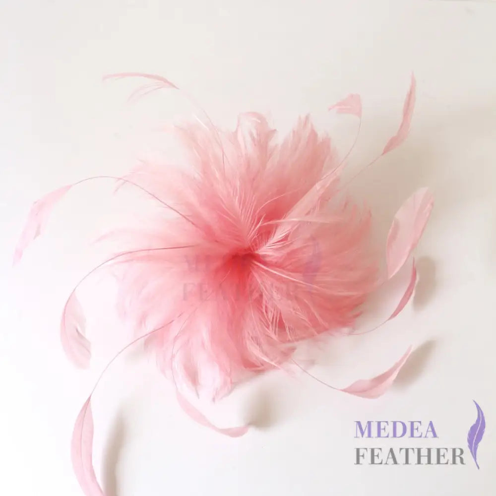 Hackle and Coque Feather Flower Mount Custom - Please add text below