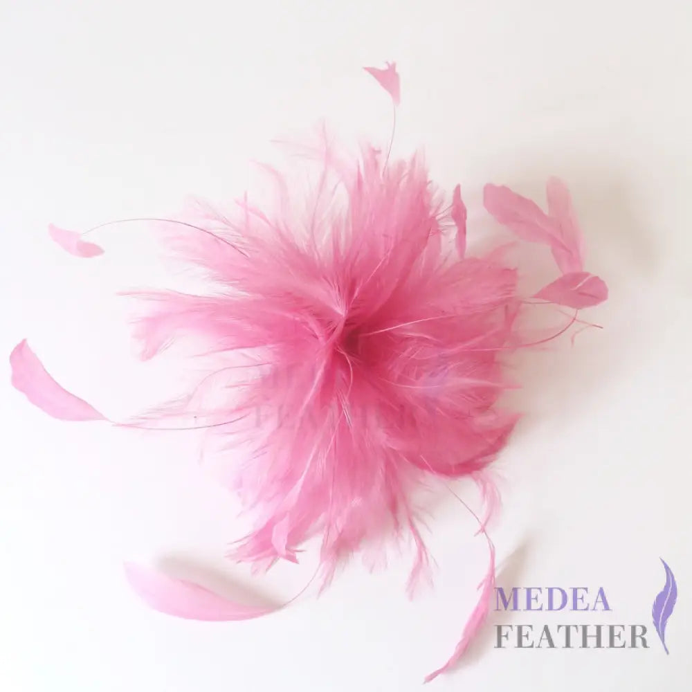 Hackle and Coque Feather Flower Mount Custom - Please add text below