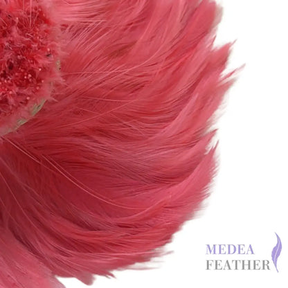 Hackle Feather 100 pcs - #27 coral pink