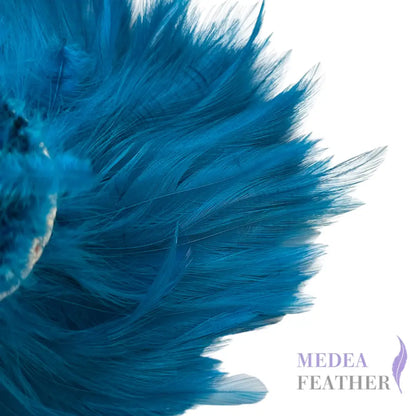 Hackle Feather 100 pcs - #41 dark turquoise