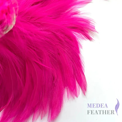 Hackle Feather 100 pcs - #52 neon pink