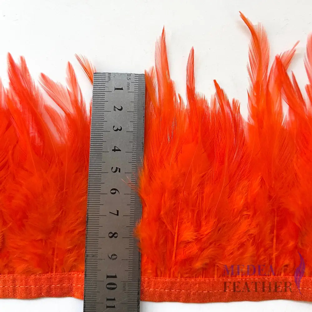 Hackle Feather Fringe Trim