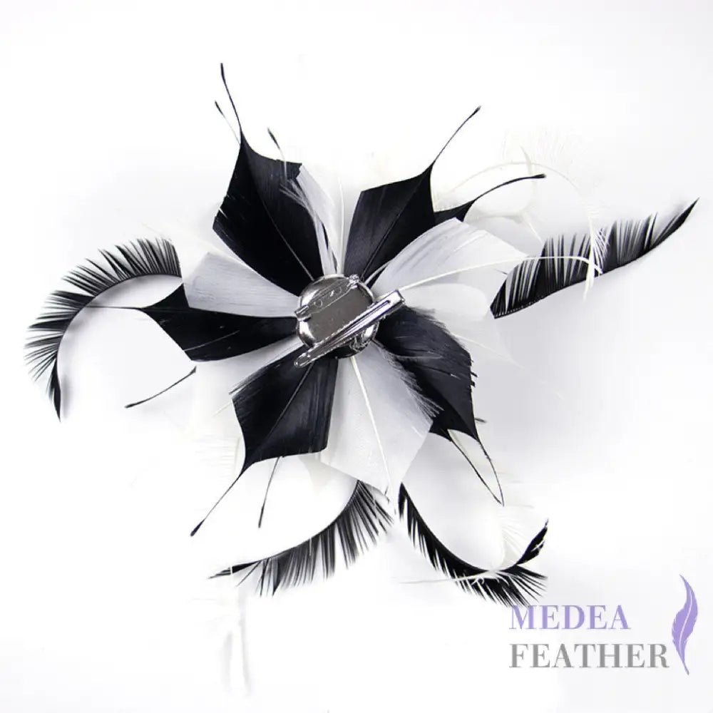 Handmade Unique Feather Flower Mount as picture