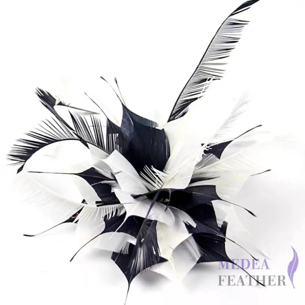 Handmade Unique Feather Flower Mount as picture