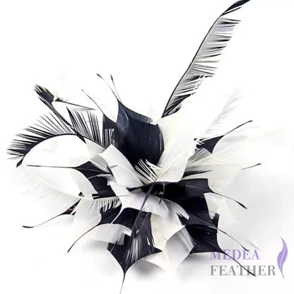 Handmade Unique Feather Flower Mount as picture