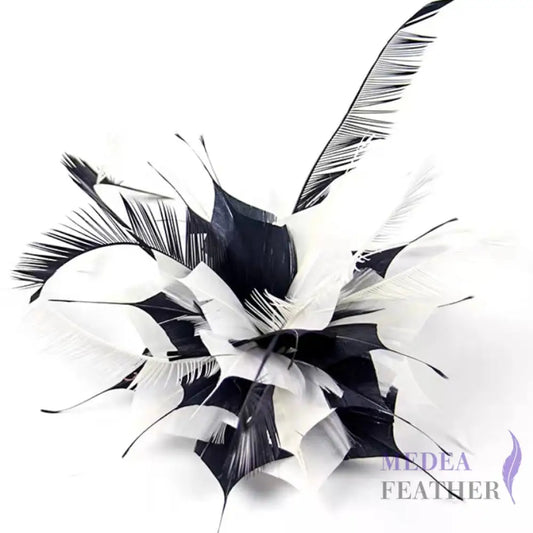 Handmade Unique Feather Flower Mount as picture