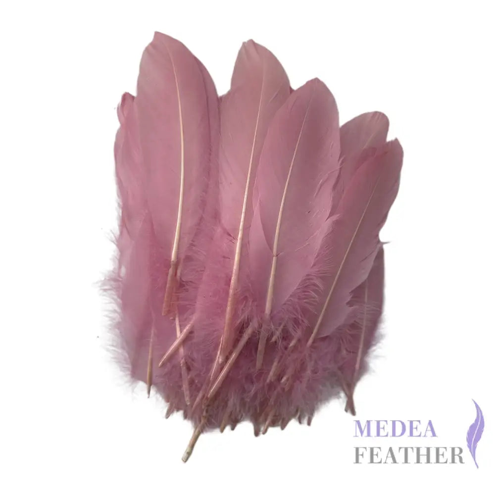 Hard Goose Feather-Pack of 50 SF005 #49 pink mist