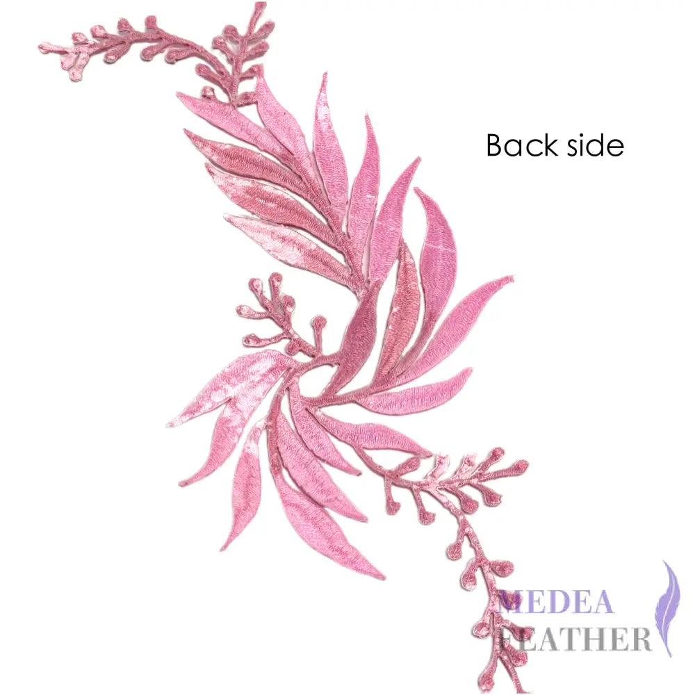 Iron on Leaf Vines Embroidery Applique EA03