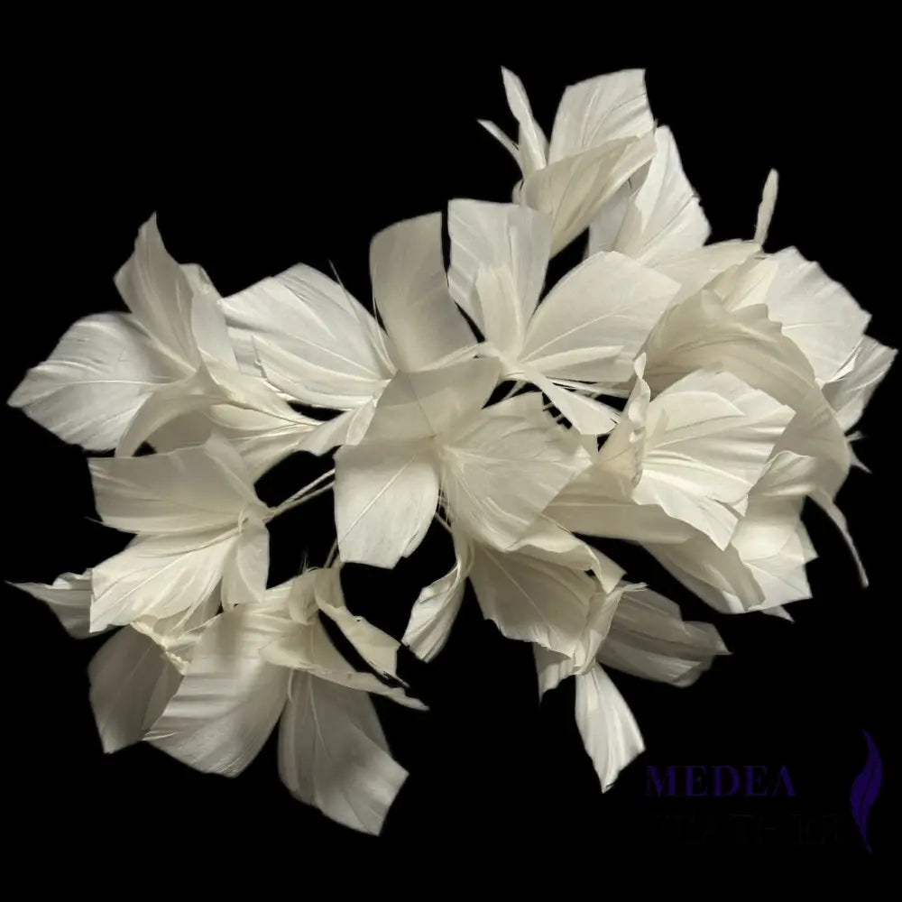Jasmine Feather Flower Mount Custom - Please add text below