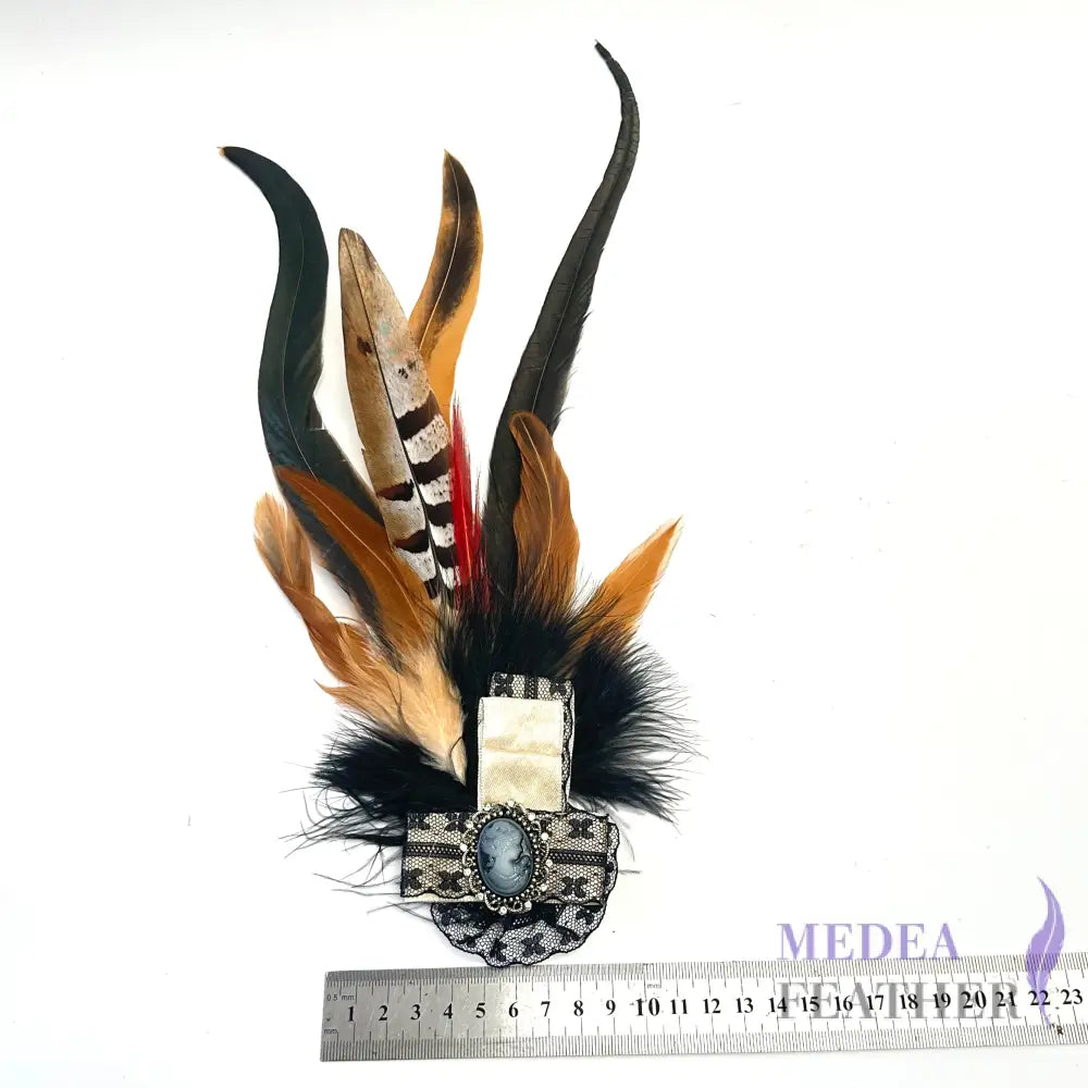 Large Country Feather Mount CFM02