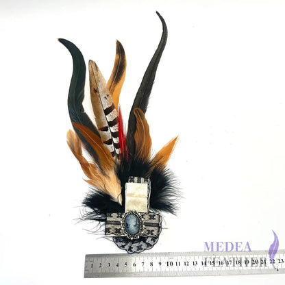 Large Country Feather Mount CFM02