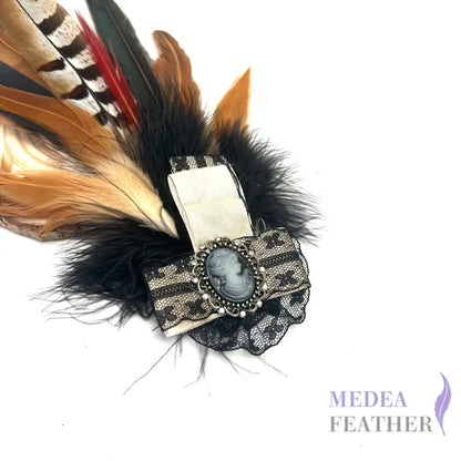 Large Country Feather Mount CFM02