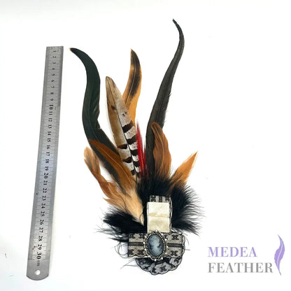 Large Country Feather Mount CFM02