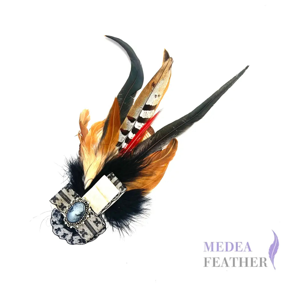 Large Country Feather Mount CFM02
