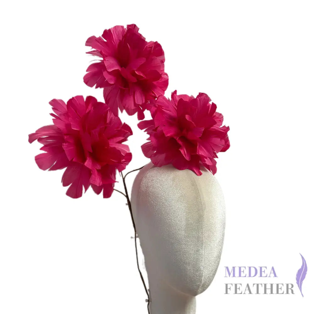 Long-Stemmed Peony Feather Flower Spray FG260712