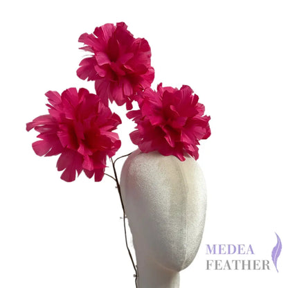 Long-Stemmed Peony Feather Flower Spray FG260712