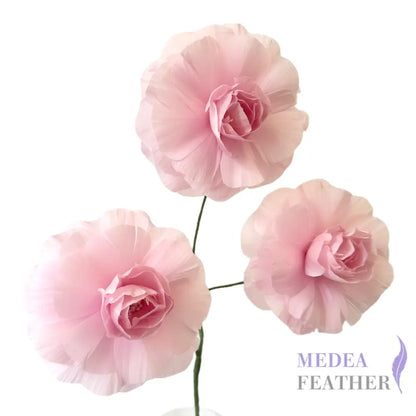 Long-Stemmed Three Feather Flower Bud Flower Spray FG260711 - Feather Flower Spray (3 flowers included) / Custom