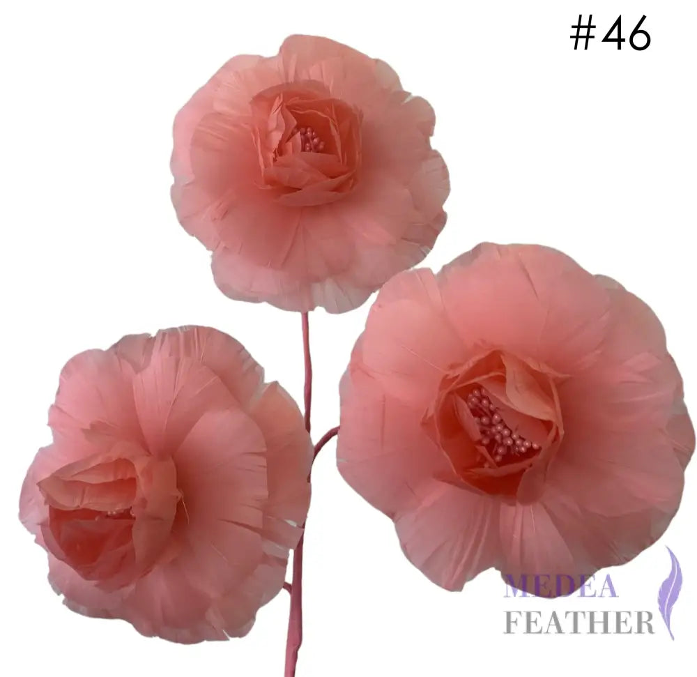 Long-Stemmed Three Feather Flower Bud Flower Spray FG260711