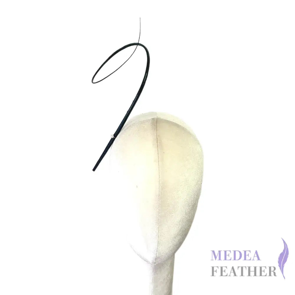 Loop Curved Ostrich Feather Quill