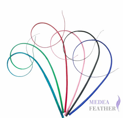 Loop Curved Ostrich Feather Quill