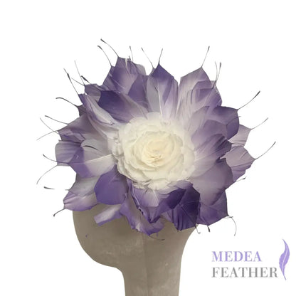 ’Lotus’ Gradient Goose Feather Flower DS260930