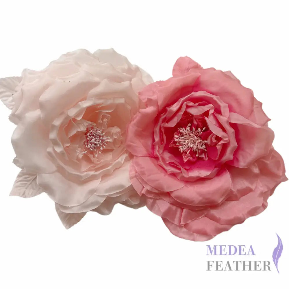 Lucky Dip Multi-colour 20cm Large Silk Flower-Pack of 2 - Blush Pink Tone