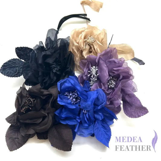 Lucky Dip Multi-colour Silk Flower Mount-Pack of 2 - Random 2PCS