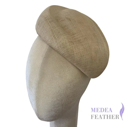 Modern Air Hostess Sinamay Hat Base HQ747 - #098 beige