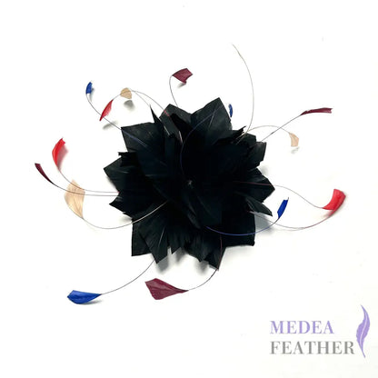 Multi-colour Coque Feather and Goose Feather Mount Custom - Please add text below
