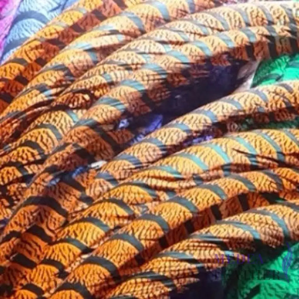 Multi-colour Lady Amherst Pheasant Tail Feather (80-90cm)