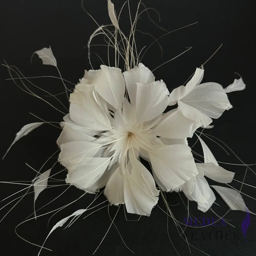 Multi-layers Cut Feather Flower Mount Custom - Please add text below