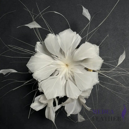 Multi-layers Cut Feather Flower Mount Custom - Please add text below