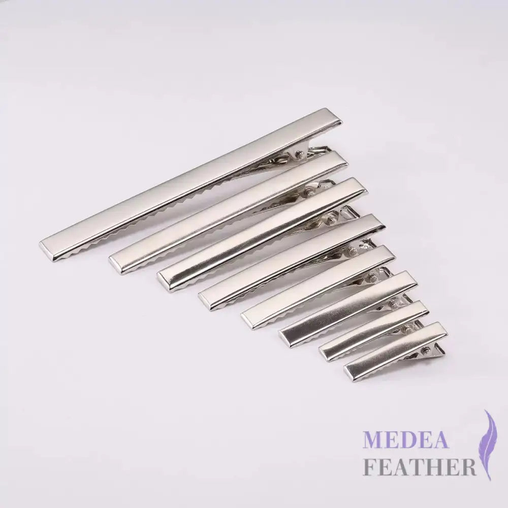 Multi-size Metal Hair Clips-Pack of 10