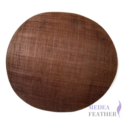 Newsboy Beret Sinamay Hat Base FB142 #107 Coffee Brown
