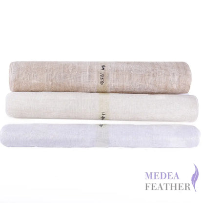 【Open for Wholesale Only】90 cm Wide Stiffed Sinamay Fabric -20 meters Custom