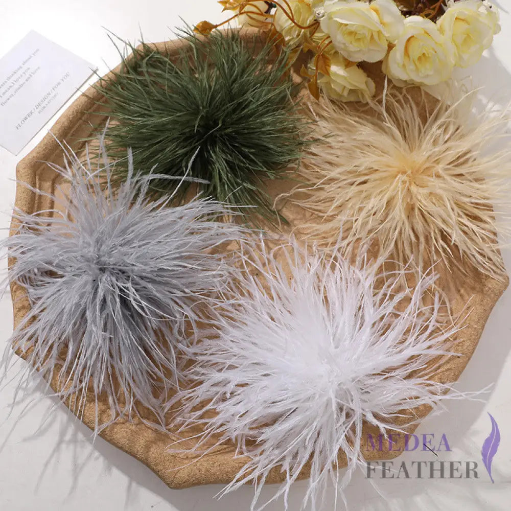 Ostrich Feather Flower