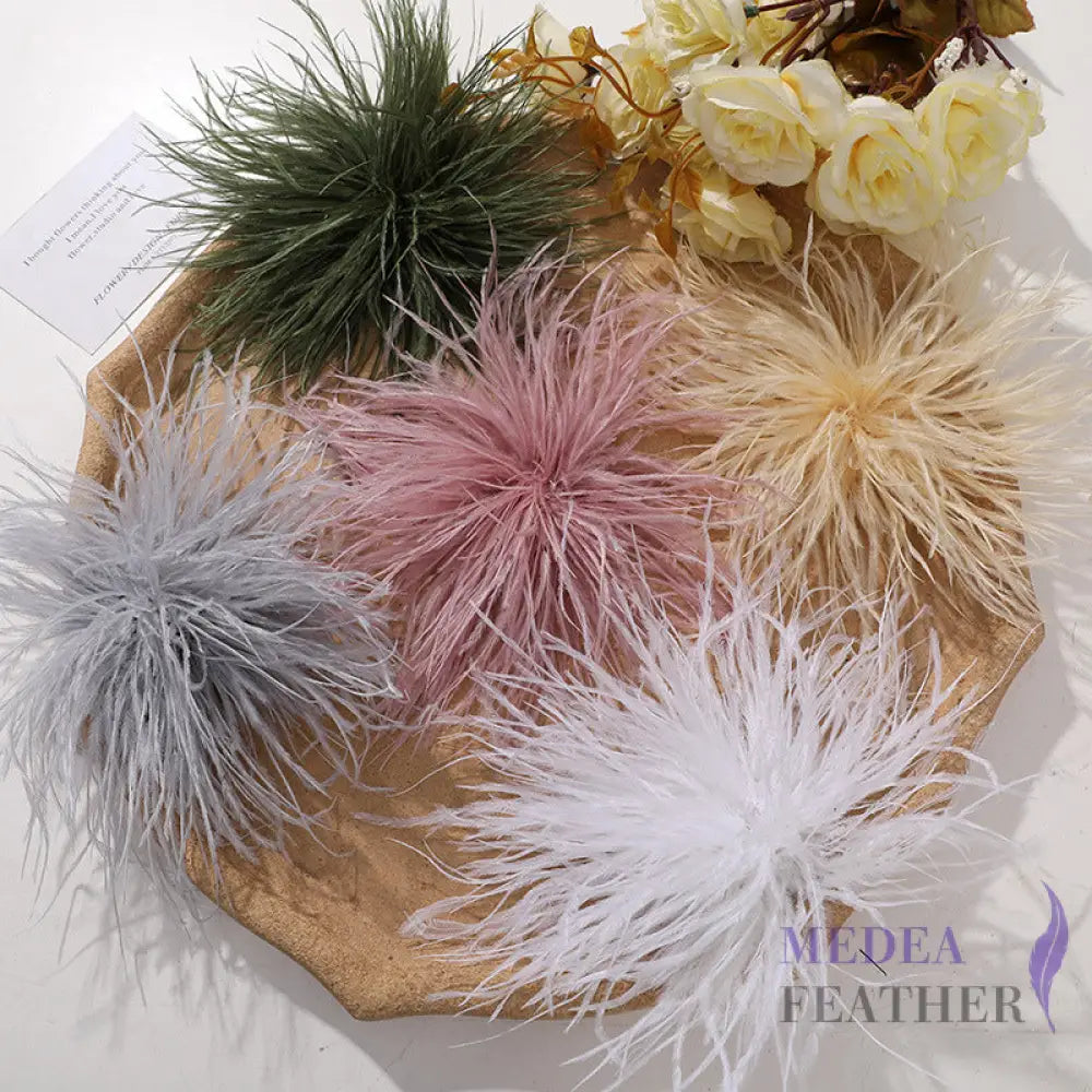 Ostrich Feather Flower