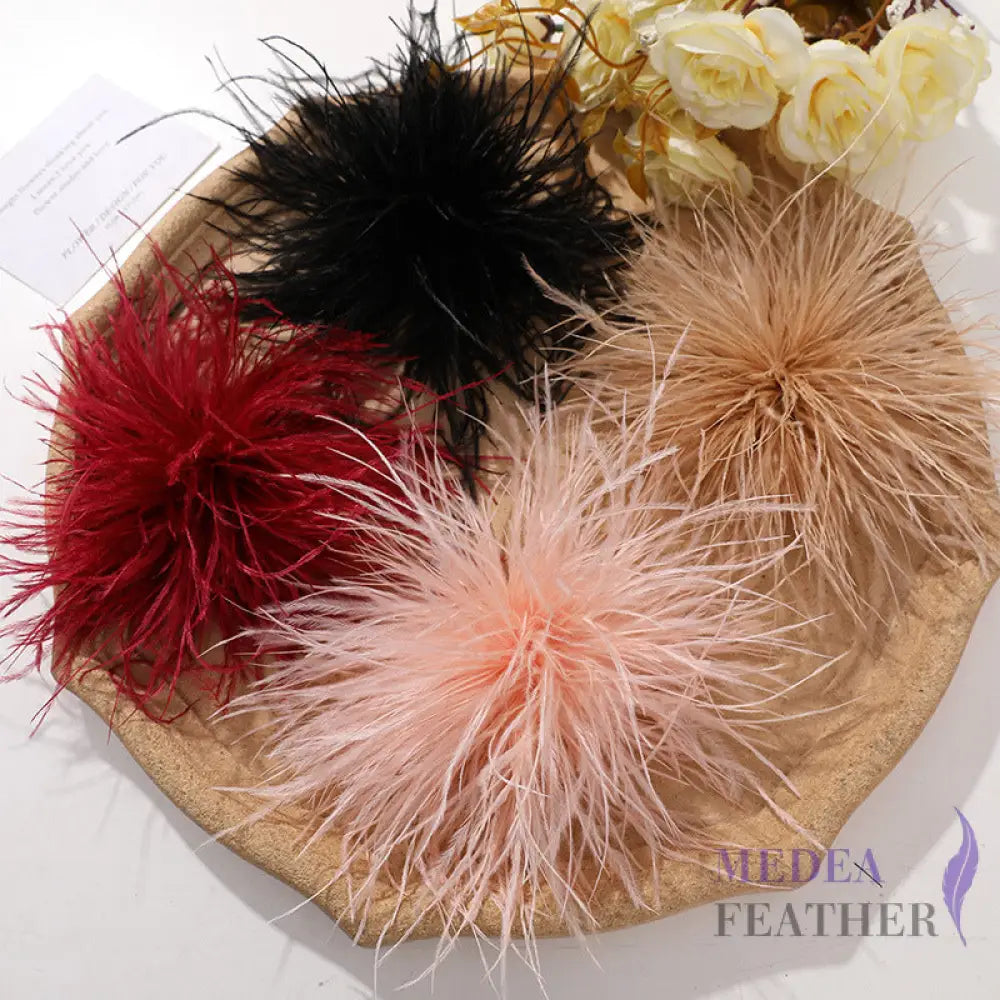 Ostrich Feather Flower