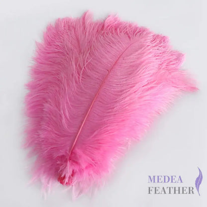 Ostrich Feather Plume 30-35cm SF013A #94 begonia pink