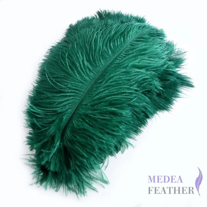 Ostrich Feather Plume 30-35cm SF013A #96 dark green