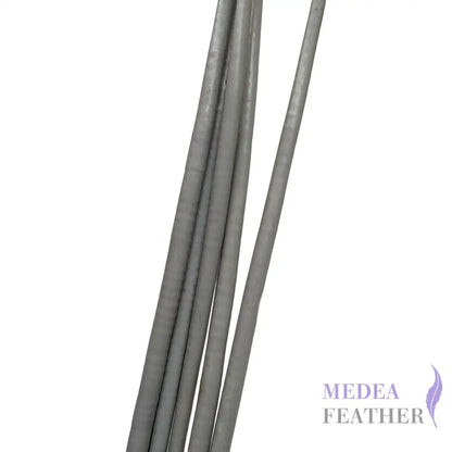 Ostrich Feather Quill -pack of 3 SFOSTRICH01 - #13 silver