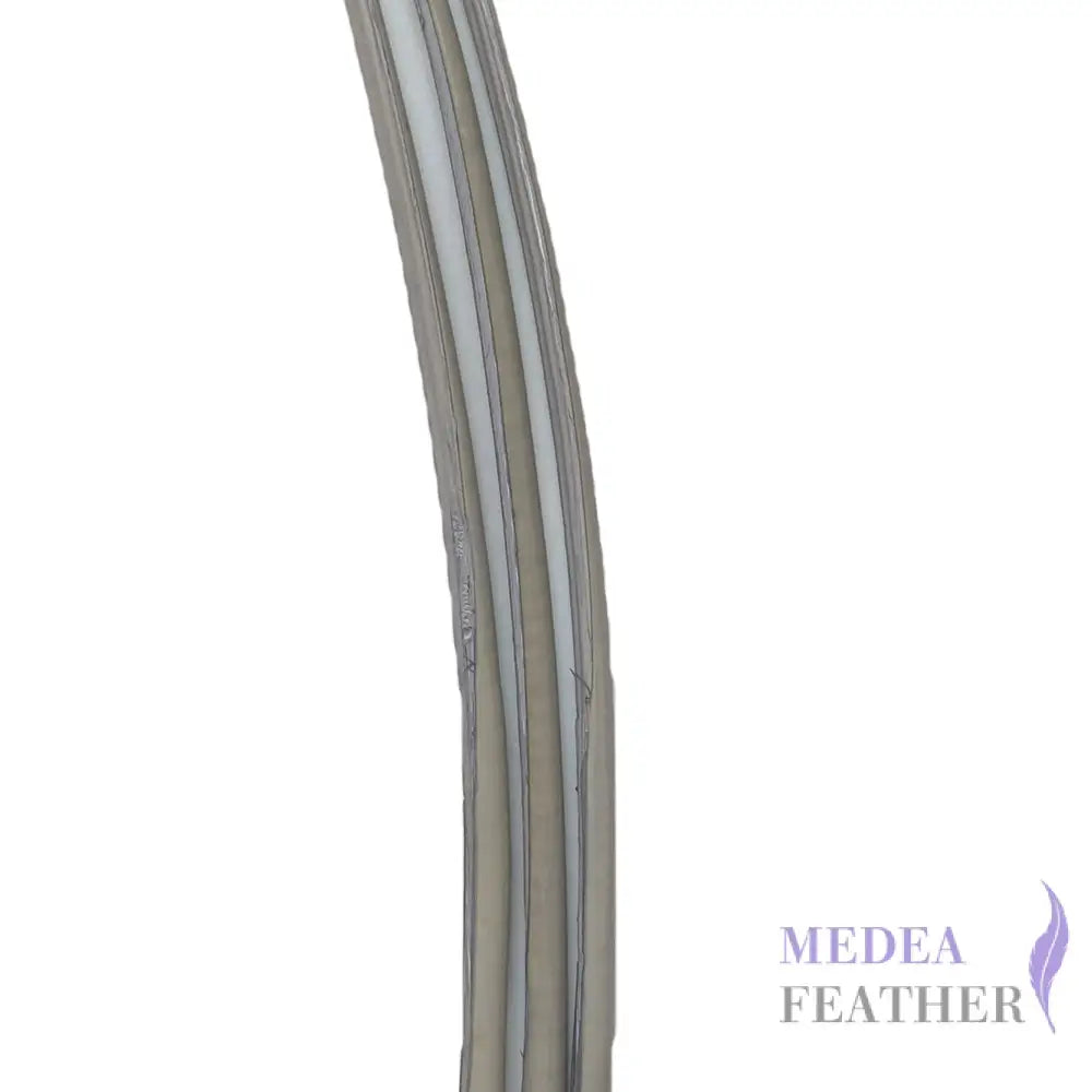 Ostrich Feather Quill -pack of 3 SFOSTRICH01 - #14 gray